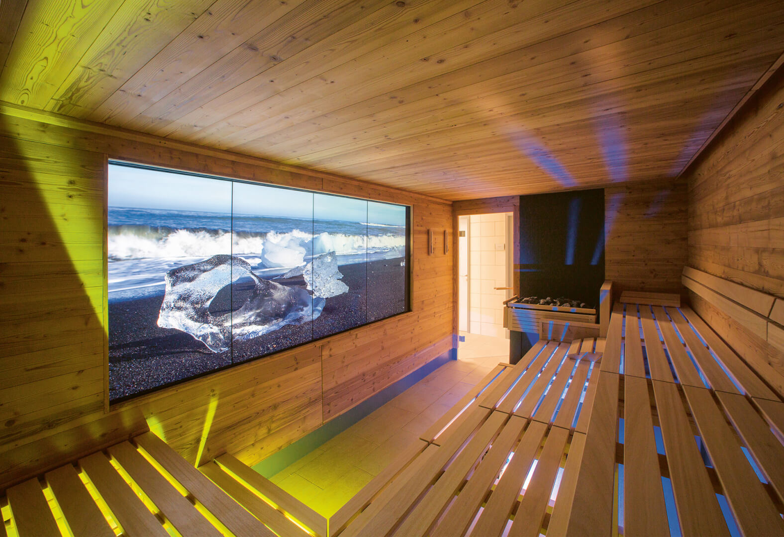 Atmosphere sauna spa screen